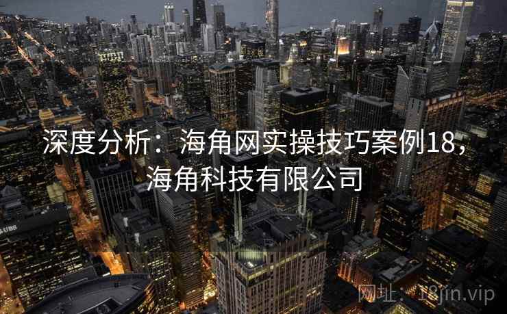 深度分析:海角网实操技巧案例18,海角科技有限公司 第2张 深度分析:海角网实操技巧案例18,海角科技有限公司 第2张