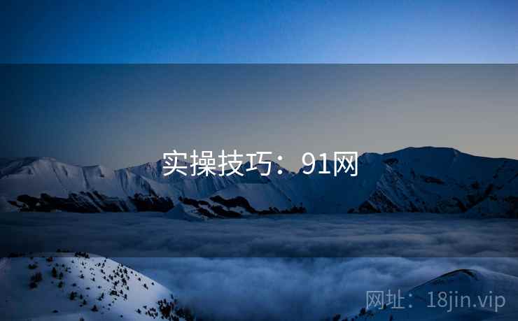 实操技巧:91网 第2张 实操技巧:91网 第2张